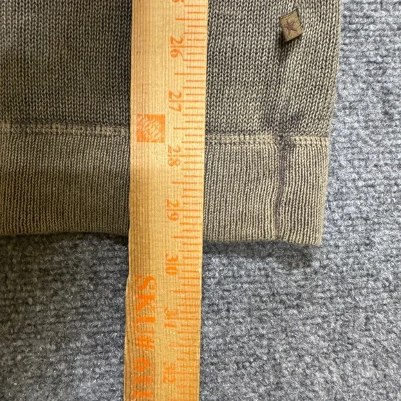 VTG Extreme Gear Military 1/4 Zip Men's XL Brown Surplus LTD - Picture 4 of 5